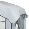 Daszek do huśtawki ogrodowej PATIO Ravenna D031-06CW Szerokość [cm] 124