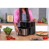Air Fryer Frytkownica beztłuszczowa GÖTZE & JENSEN AF600X 6l z okienkiem do obserwacji postępów gotowania Funkcje dodatkowe Nóżki antypoślizgowe