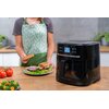 Air Fryer Frytkownica beztłuszczowa GÖTZE & JENSEN AF800K AI z okienkiem do obserwacji postępów gotowania Funkcje dodatkowe Grillowanie z funkcją kombi