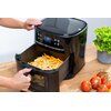 Air Fryer Frytkownica beztłuszczowa GÖTZE & JENSEN AF800K AI z okienkiem do obserwacji postępów gotowania Funkcje dodatkowe Podsmażanie