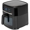 Air Fryer Frytkownica beztłuszczowa GÖTZE & JENSEN AF800K AI z okienkiem do obserwacji postępów gotowania Funkcje dodatkowe Chłodna w dotyku obudowa i uchwyt