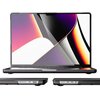 Etui na laptopa INVZI Hardshell do Apple MacBook Pro 14 cali Czarny Pasuje do laptopa [cal] 14
