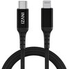 Kabel USB-C - Lightning INVZI CTL2M MFI 2m Czarny