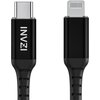 Kabel USB-C - Lightning INVZI CTL2M MFI 2m Czarny Długość [m] 2