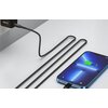 Kabel USB-C - Lightning INVZI CTL2M MFI 2m Czarny Złącze 1 USB-C