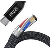 Kabel USB-C - Lightning INVZI CTL2M MFI 2m Czarny Gwarancja 12 miesięcy