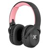 Słuchawki nauszne XMUSIC BTH106B Czarno-różowe