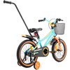 Rower dziecięcy GERMINA BMX 16 cali Turkusowy Rozmiar koła [cal] 16