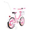 Rower dziecięcy GERMINA BMX 16 cali dla dziewczynki Różowy Rozmiar koła [cal] 16