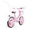 Rower dziecięcy GERMINA BMX 16 cali dla dziewczynki Jasnoróżowy Rozmiar koła [cal] 16