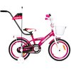 Rower dziecięcy GERMINA BMX 16 cali dla dziewczynki Fuksja Rozmiar ramy [cal] 8.5