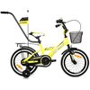 Rower dziecięcy GERMINA BMX 16 cali dla chłopca Żółty Rozmiar ramy [cal] 8.5