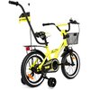 Rower dziecięcy GERMINA BMX 16 cali dla chłopca Żółty Rozmiar koła [cal] 16