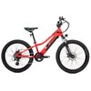 Rower elektryczny GERMINA Kids MTB U15 24 cale Czerwony Rozmiar ramy [cal] 15