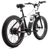 Rower elektryczny GERMINA Fat Bike M18 26 cali Czarny Rozmiar ramy [cal] 18