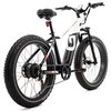Rower elektryczny GERMINA Fat Bike M18 26 cali Czarny Rozmiar koła [cal] 26