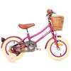 Rower dziecięcy GERMINA Vintage 12 cali dla dziewczynki Fioletowy Rozmiar ramy [cal] 7
