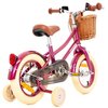 Rower dziecięcy GERMINA Vintage 12 cali dla dziewczynki Fioletowy Rozmiar koła [cal] 12