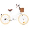Rower dziecięcy GERMINA Vintage 20 cali dla dziewczynki Biały Rozmiar ramy [cal] 10