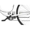 Rower miejski DAWSTAR Citybike S7B 28 cali damski 2024 Biały Wyposażenie Stopka