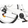 Rower miejski DAWSTAR Citybike S7B 28 cali damski 2024 Biały Kolor Biały