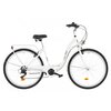 Rower miejski DAWSTAR Citybike S7B 28 cali damski 2024 Biały Przerzutka przednia marka Brak