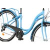 Rower miejski DAWSTAR Citybike S7B 28 cali damski Niebieski Rozmiar koła [cal] 28