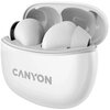 Słuchawki dokanałowe CANYON TWS-5 Biały Transmisja bezprzewodowa Bluetooth