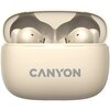 Słuchawki dokanałowe CANYON OnGo 10 Beżowy Transmisja bezprzewodowa Bluetooth