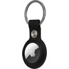Brelok AUDI Synthetic Leather do Apple AirTag Czarny Kolor Czarny