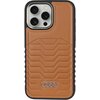Etui AUDI Synthetic Leather MagSafe do Apple Iphone 14 Pro Brązowo-czarny