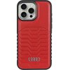 Etui AUDI Synthetic Leather MagSafe do Apple Iphone 14 Pro Czerwono-czarny
