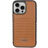 Etui AUDI Synthetic Leather MagSafe do Apple iPhone 14 Pro Max Brązowy