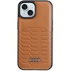 Etui AUDI Synthetic Leather MagSafe do Apple iPhone 13/14/15 Brązowy