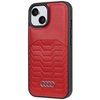 Etui AUDI Synthetic Leather MagSafe do Apple iPhone 14 Plus/15 Plus Czerwony Model telefonu iPhone 14 Plus