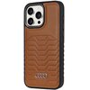 Etui AUDI Synthetic Leather MagSafe do Apple iPhone 15 Pro Brązowy Model telefonu iPhone 15 Pro