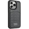 Etui AUDI Synthetic Leather MagSafe do Apple iPhone 15 Pro Czarny Seria telefonu iPhone