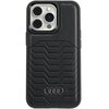 Etui AUDI Synthetic Leather MagSafe do Apple iPhone 15 Pro Czarny