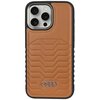 Etui AUDI Synthetic Leather MagSafe do Apple iPhone 15 Pro Max Brązowy