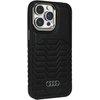 Etui AUDI Synthetic Leather MagSafe do Apple iPhone 15 Pro Max Czarny Seria telefonu iPhone