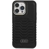 Etui AUDI Synthetic Leather MagSafe do Apple iPhone 15 Pro Max Czarny