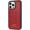 Etui AUDI Synthetic Leather MagSafe do Apple iPhone 15 Pro Max Czerwony Model telefonu iPhone 15 Pro Max