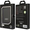 Etui AUDI Synthetic Leather Wallet Card Slot MagSafe Czarny Marka telefonu Apple