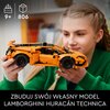 LEGO 42196 Technic Pomarańczowe Lamborghini Huricán Tecnica Wiek 9 lat