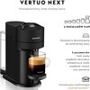 Ekspres DELONGHI Nespresso Vertuo Next ENV 120.BM Czarny Szerokość [cm] 14