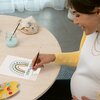Malowanie po numerach RAVENSBURGER CreArt Witaj maluszku Tęcza 23653 Płeć Dziewczynka