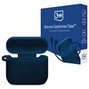 Etui na słuchawki 3MK Silicone Case AirPods 3rd Granatowy Wodoodporność Nie