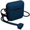 Etui na słuchawki 3MK Silicone Case AirPods 3rd Granatowy Karabińczyk Tak