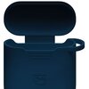 Etui na słuchawki 3MK Silicone Case AirPods 2nd Granatowy Kolor Granatowy