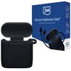 Etui na słuchawki 3MK Silicone Case AirPods 2nd Czarny Karabińczyk Nie